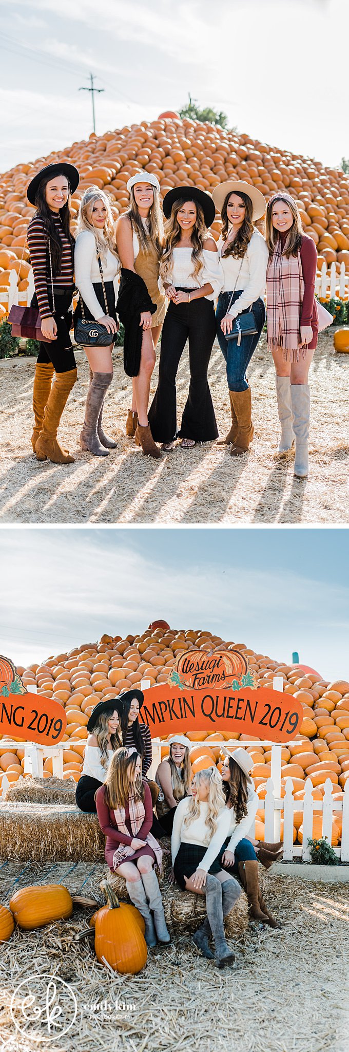 Bay Area Blogger Photographer | fall photography ideas | pumpkin patch photoshoot | fall photoshoot | #girlgang | group blogger photoshoot
