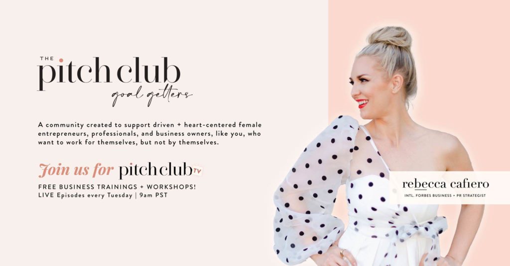 the pitch club collective graphic