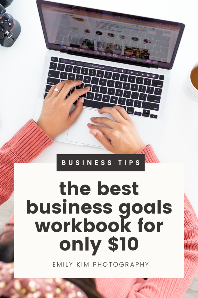 the best business goals workbook for only $10