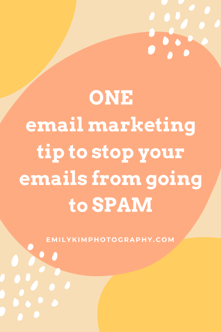 one email marketing tip to stop your emails from going to spam