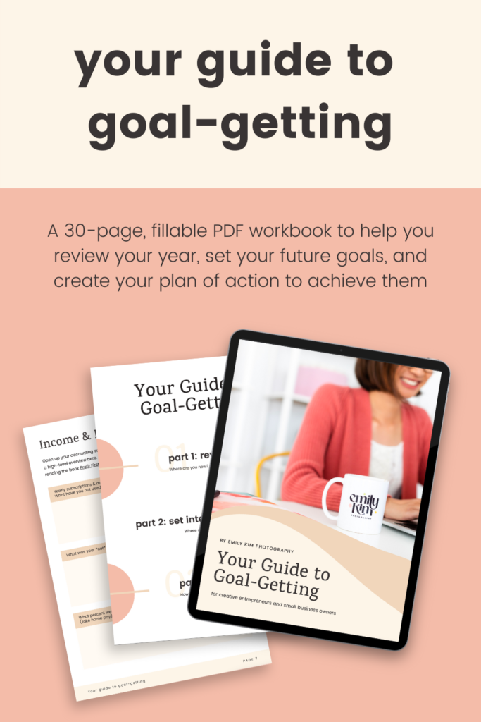 your guide to goal-getting for only $10